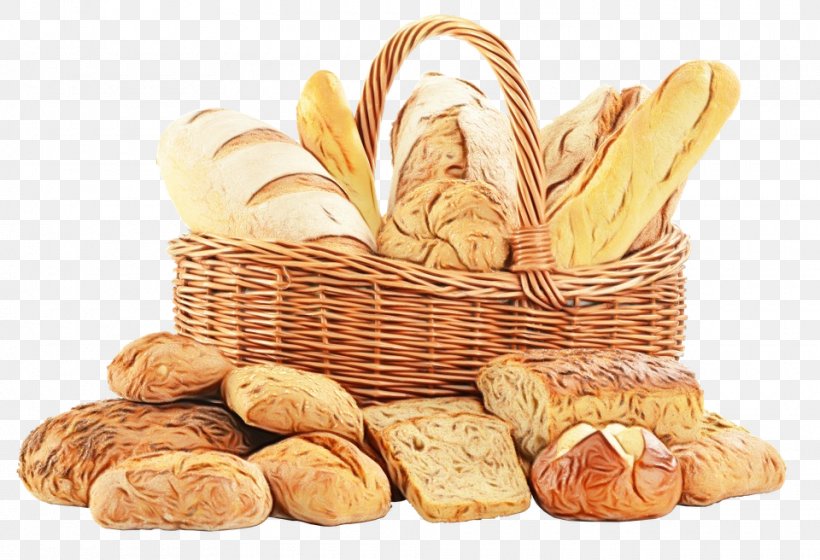 Bakery Food Bread Baking Cake, PNG, 960x656px, Watercolor, Baked Goods, Bakery, Baking, Basket Download Free