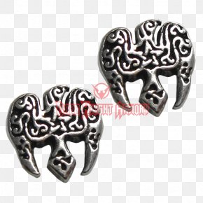 Jewellery - Earring Jewellery Sterling Silver Pentacle PNG