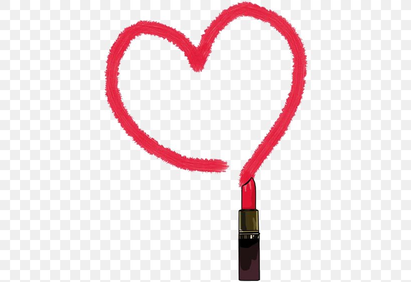 Lipstick Lip Balm Make-up Cosmetics Heart, PNG, 564x564px, Watercolor, Cartoon, Flower, Frame, Heart Download Free