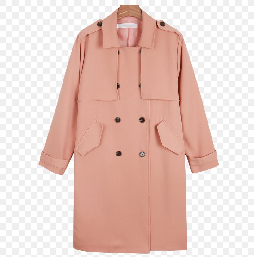 Trench Coat Pink M Overcoat, PNG, 597x828px, Trench Coat, Button, Coat, Day Dress, Overcoat Download Free