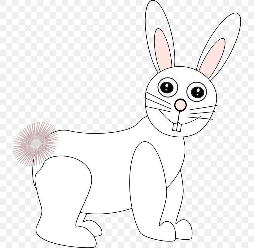 Domestic Rabbit Whiskers Hare Cat, PNG, 736x800px, Domestic Rabbit, Animal, Animal Figure, Artwork, Black Download Free