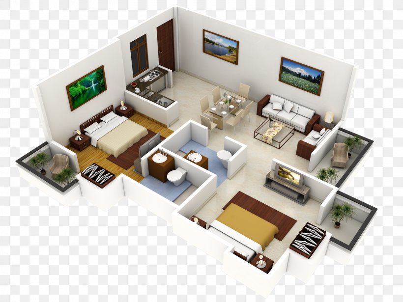 House Plan 3D Floor Plan, PNG, 1600x1200px, 3d Floor Plan, House Plan, Apartment, Architectural Plan, Architecture Download Free