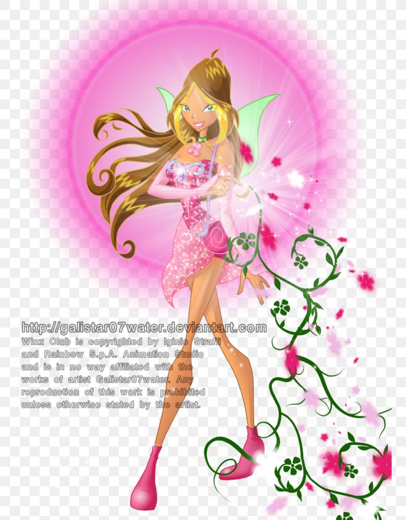 Flora Bloom Stella Winx Club: Believix In You Winx Club, PNG, 762x1048px, Flora, Animated Cartoon, Art, Barbie, Bloom Download Free