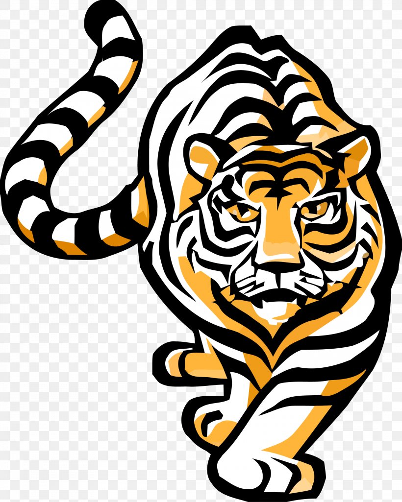 J.P. Case Middle School Tiger Williston Middle School National Secondary School Clip Art, PNG, 2173x2717px, Tiger, Artwork, Big Cats, Black And White, Carnivoran Download Free