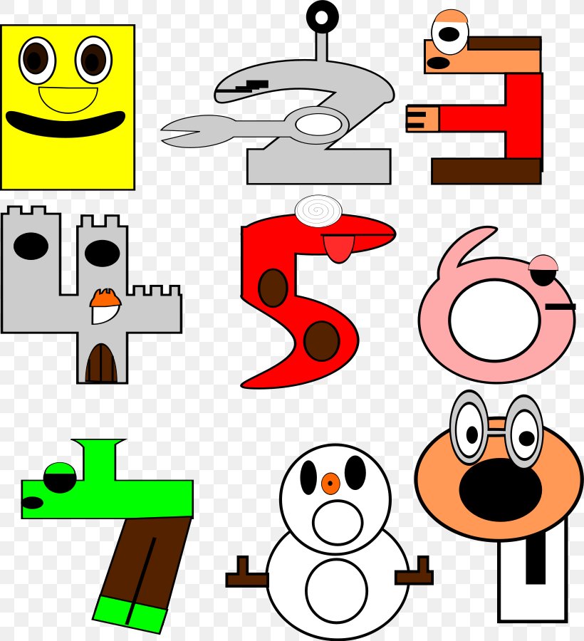 Number Cartoon Free Content Clip Art, PNG, 820x900px, Number, Animation, Area, Artwork, Cartoon Download Free