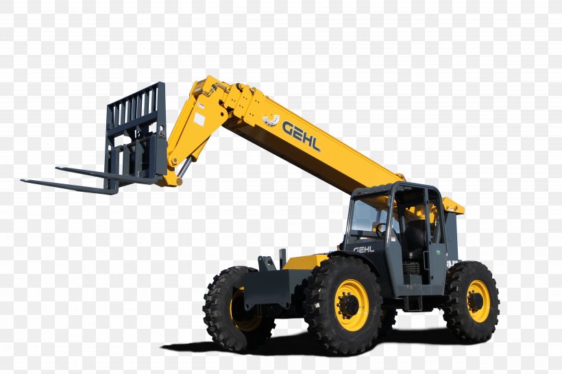 Telescopic Handler Heavy Machinery Gehl Company Architectural Engineering Manufacturing, PNG, 5184x3456px, Telescopic Handler, Aerial Work Platform, Architectural Engineering, Automotive Tire, Backhoe Loader Download Free