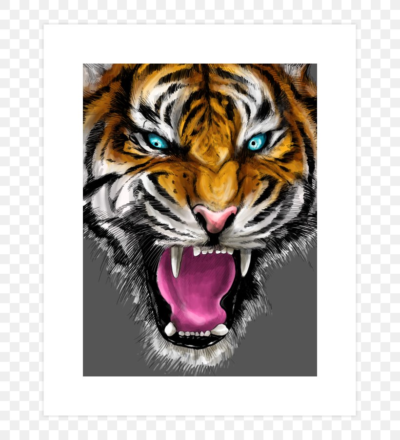 Tiger Digital Art Lion, PNG, 740x900px, Tiger, Art, Big Cats, Carnivoran, Cat Like Mammal Download Free