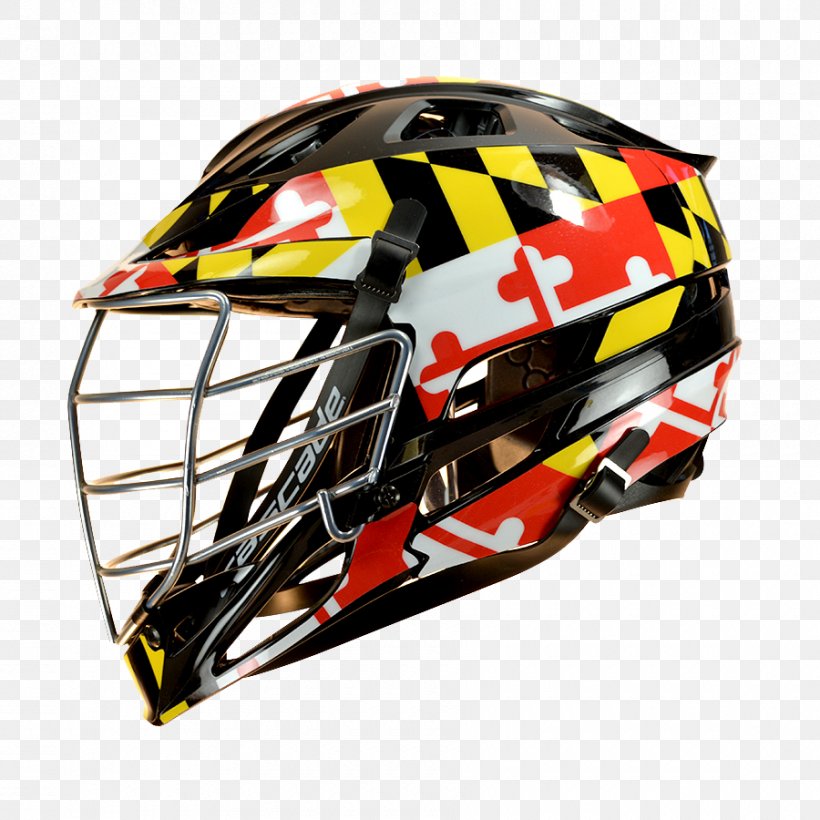 Maryland Terrapins Men's Lacrosse University Of Maryland, College Park Lacrosse Helmet Cascade, PNG, 900x900px, University Of Maryland College Park, Bicycle Clothing, Bicycle Helmet, Bicycles Equipment And Supplies, Cascade Download Free