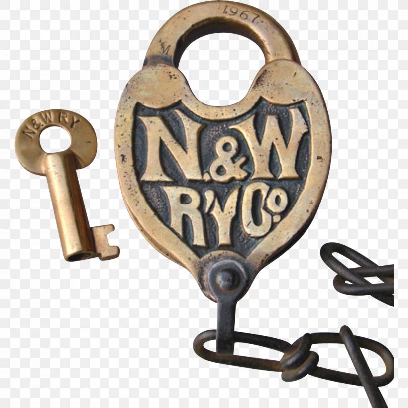 Padlock Norfolk And Western Railway Brass, PNG, 1018x1018px, Padlock, Brass, Electrical Switches, Hardware Accessory, Heart Download Free