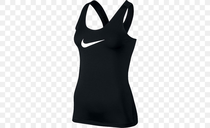 T-shirt Hoodie Nike Sleeveless Shirt, PNG, 500x500px, Tshirt, Active Tank, Active Undergarment, Black, Clothing Download Free