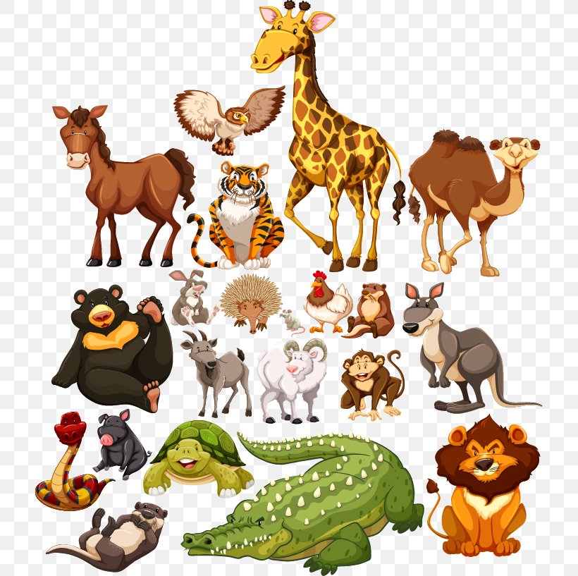 Wildlife Animal Clip Art, PNG, 720x817px, Giraffe, Animal, Animal Figure, Art, Clip Art Download Free
