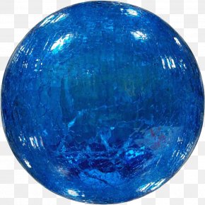 Light - Light Globe Cobalt Blue Glass PNG