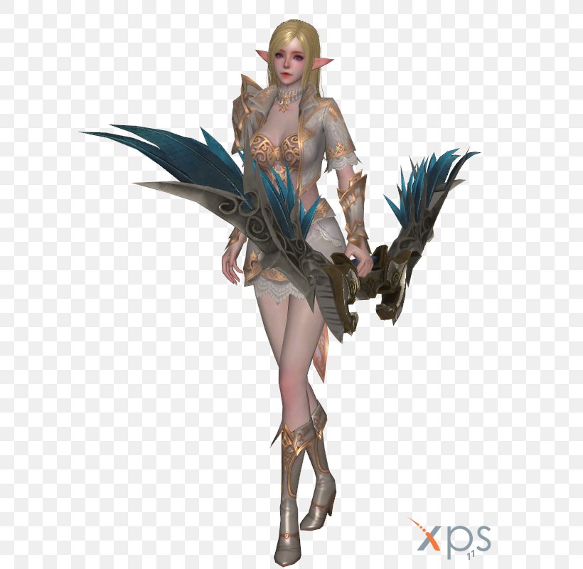 Lineage 2 Revolution Lineage II Fairy Elf NCSOFT, PNG, 600x800px, 3d Modeling, Lineage 2 Revolution, Armour, Backface Culling, Costume Download Free