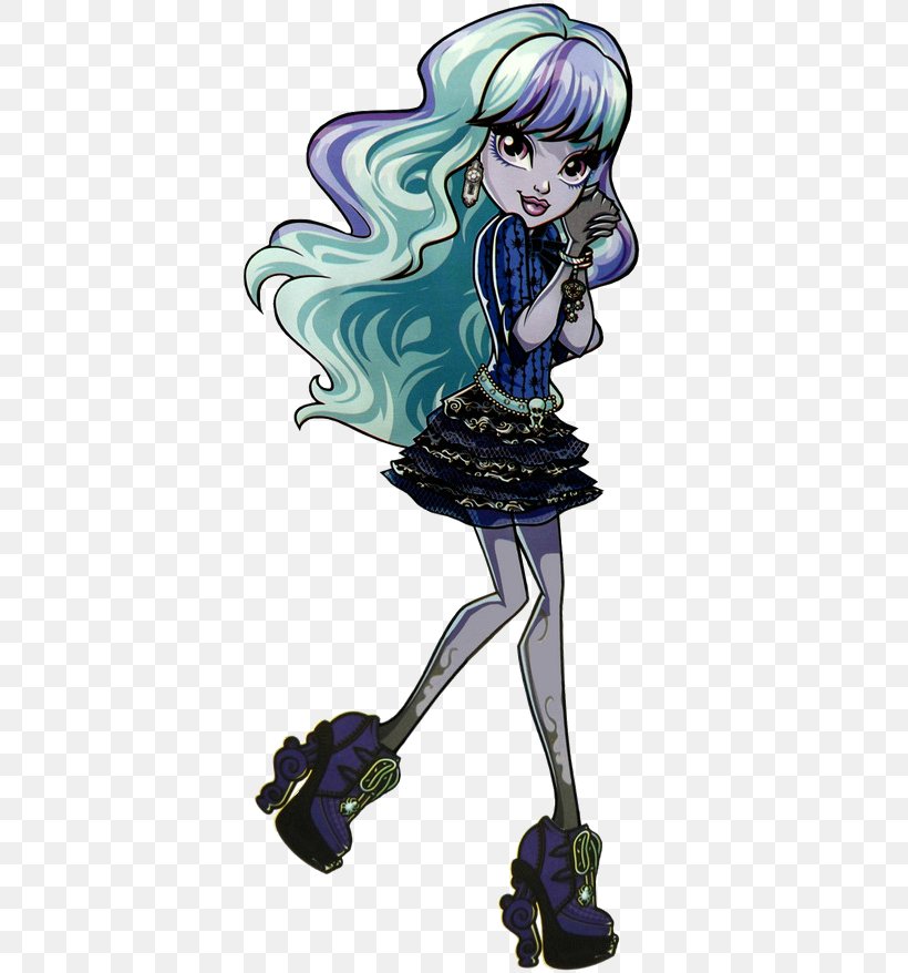 Monster High 13 Wishes Haunt The Casbah Twyla Boogeyman Doll Frankie Stein, PNG, 433x878px, Watercolor, Cartoon, Flower, Frame, Heart Download Free