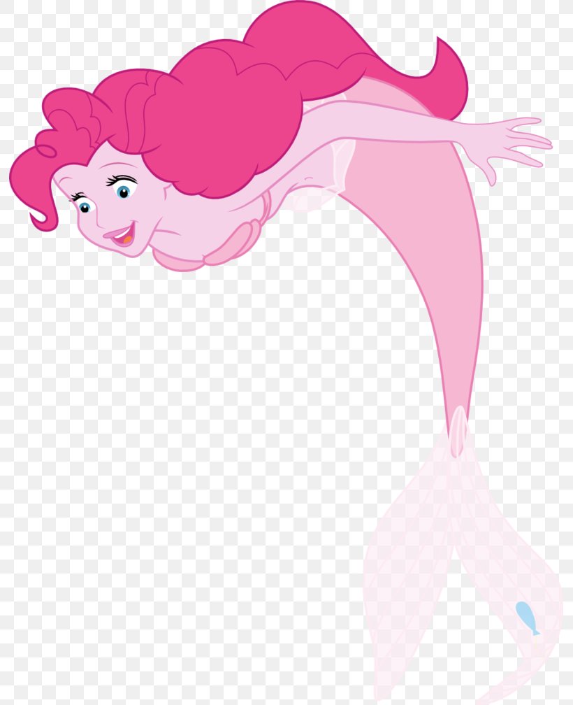 Pinkie Pie Rainbow Dash Pony Ariel Mermaid, PNG, 793x1008px, Pinkie Pie, Applejack, Ariel, Beauty, Deviantart Download Free