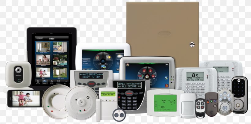 Security Alarms & Systems Home Security Honeywell Alarm Device, PNG, 1000x494px, Security Alarms Systems, Alarm Device, Burglary, Cellular Network, Closedcircuit Television Download Free