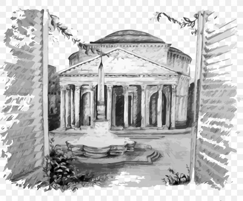 Drawing Architecture Facade Building Sketch, PNG, 983x813px, Drawing, Almshouse, Arch, Architecture, Artwork Download Free