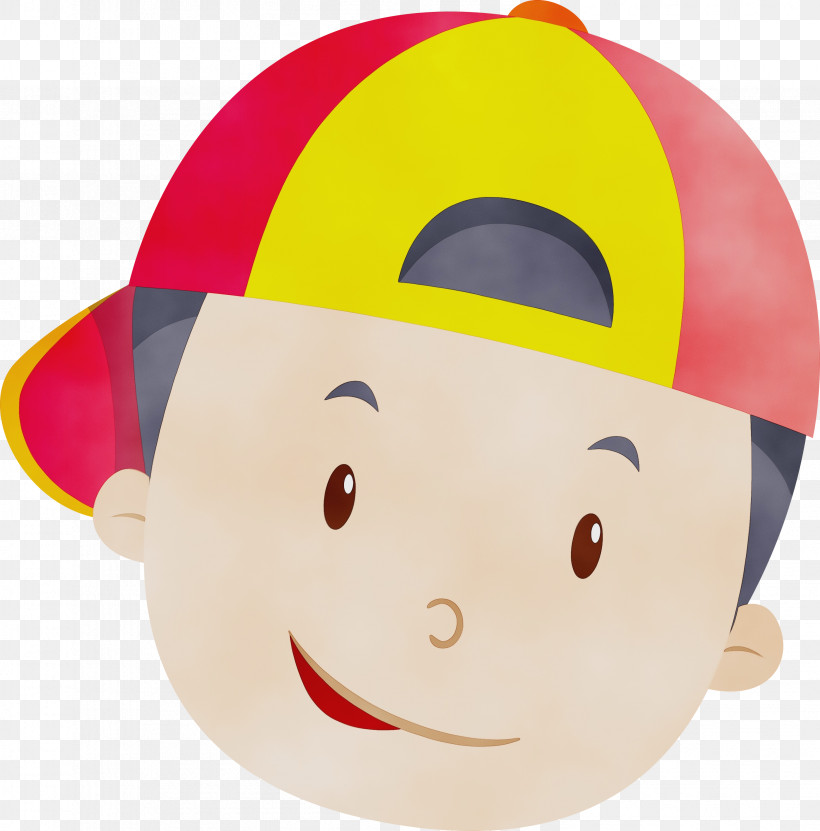 Headgear Smiley, PNG, 2958x3000px, Happy Kid, Happy Child, Headgear, Paint, Smiley Download Free