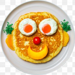 Tomato Face - Pancake Recipe Full Breakfast Fried Egg PNG