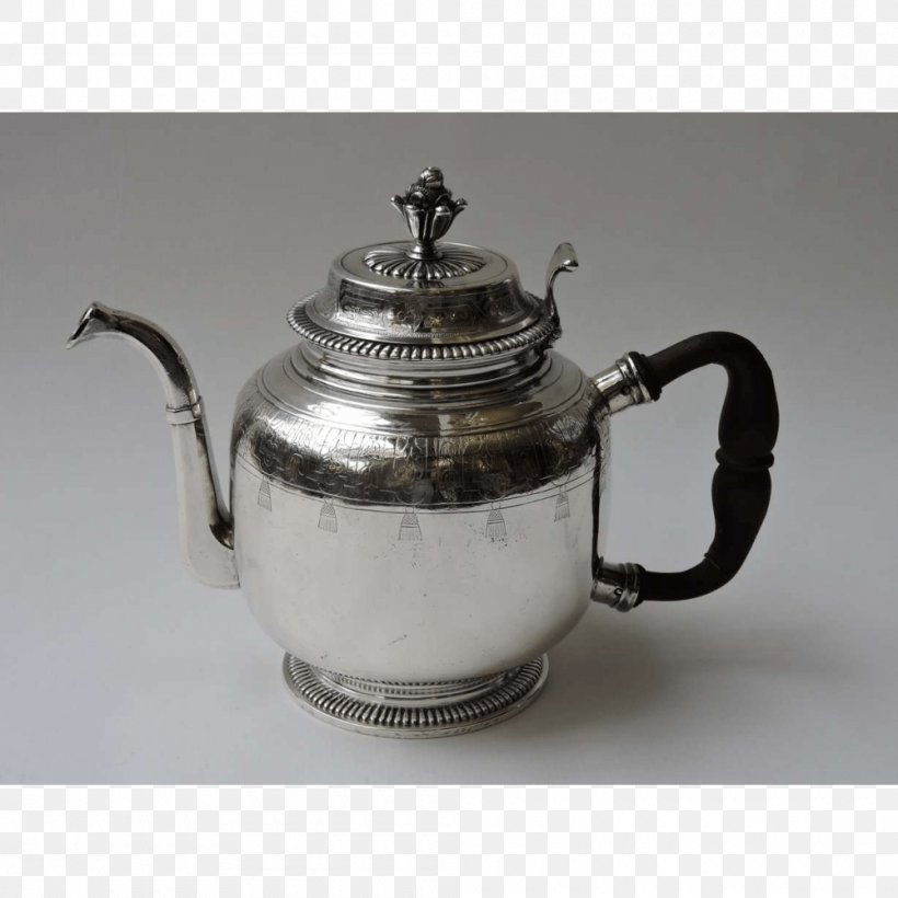 Sterling Silver Teapot Hallmark Porcelain, PNG, 1000x1000px, Silver, Antique, Coffee Percolator, Cutlery, France Download Free