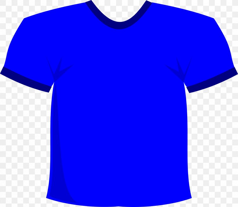 T-shirt Blue Clip Art, PNG, 2400x2084px, Tshirt, Active Shirt, Azure, Black, Blue Download Free