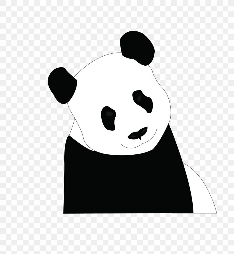 Giant Panda Bear Baby Grizzly Clip Art, PNG, 1206x1310px, Giant Panda, Bear, Black, Black And White, Carnivoran Download Free