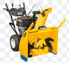 Yellow Cat - Snow Blowers Cub Cadet Machine Augers Impeller PNG