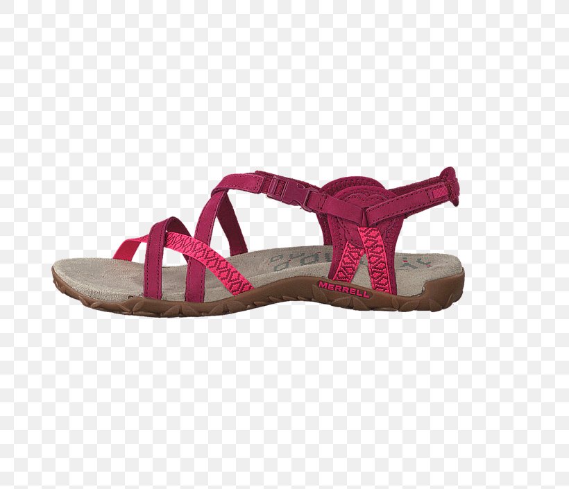 Slide Sandal Shoe Magenta Walking, PNG, 705x705px, Slide, Footwear, Magenta, Outdoor Shoe, Sandal Download Free