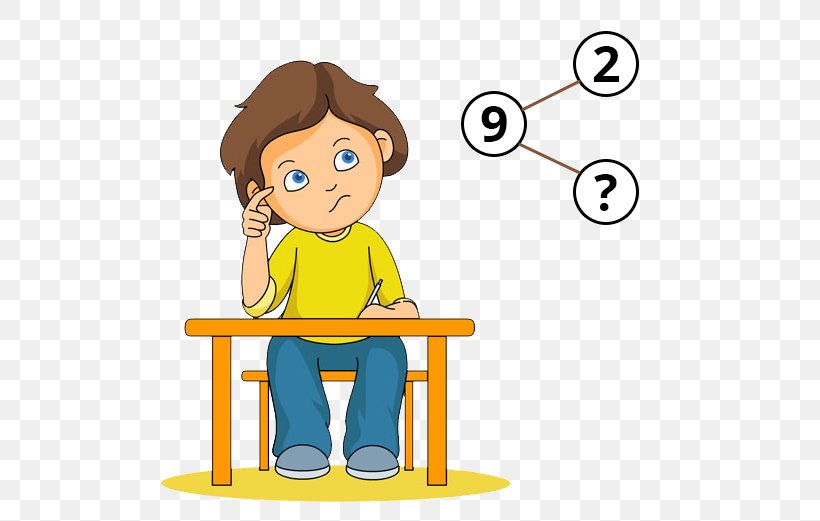 Student Mathematics Thought Problem Solving Clip Art, PNG, 550x521px, Student, Area, Boy, Child, Communication Download Free