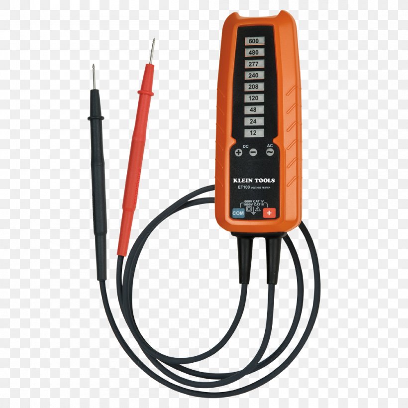 Test Light Continuity Tester Voltage Multimeter Electricity, PNG, 1000x1000px, Test Light, Alternating Current, Battery, Cable, Continuity Tester Download Free