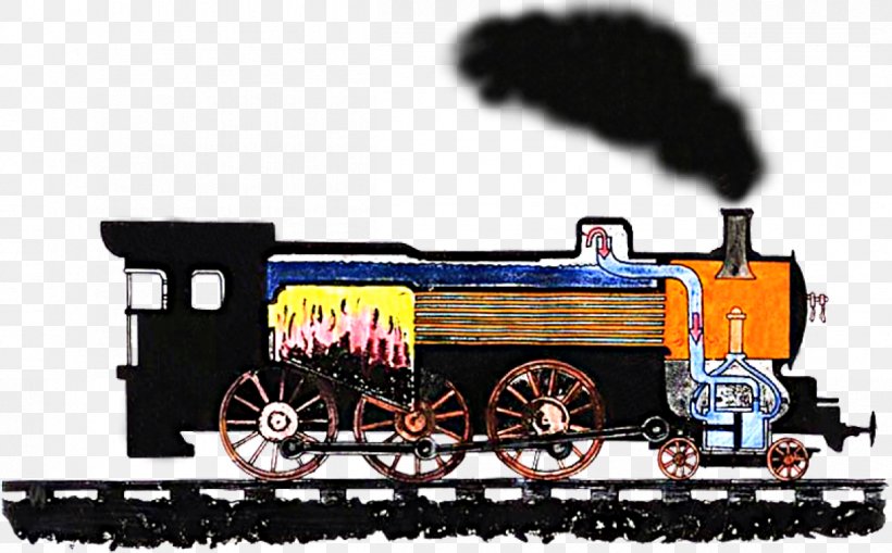 Train Steam Locomotive Steam Locomotive Steam Engine, PNG, 1208x750px, Watercolor, Cartoon, Flower, Frame, Heart Download Free