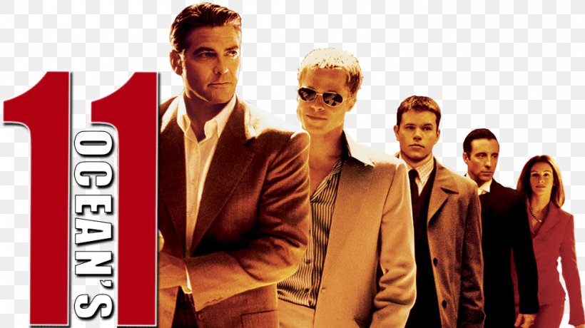 Danny Ocean Ocean's Eleven Film Debbie Ocean, PNG, 1000x562px, Danny Ocean, Album Cover, Brad Pitt, Film, Gentleman Download Free