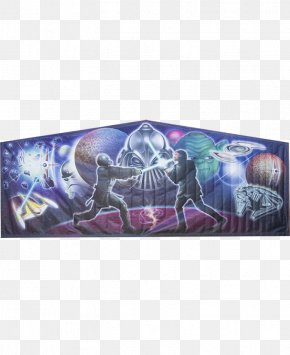 Star Banner - Organism Inflatable Bouncers PNG