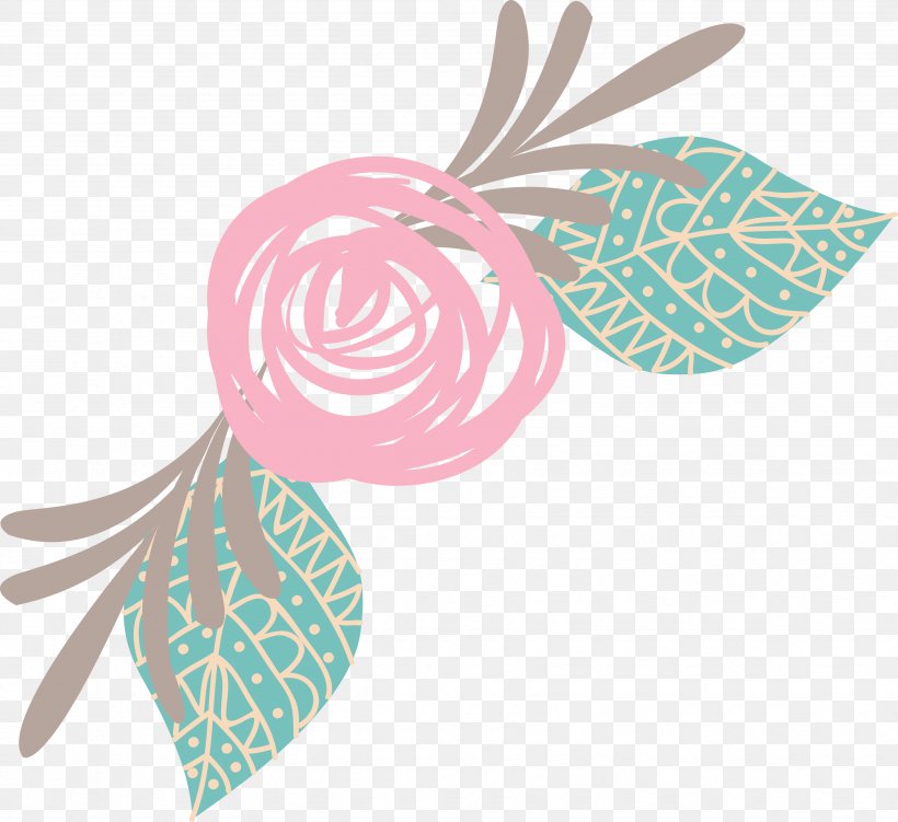 Pink Icon, PNG, 3495x3204px, Pink, Designer, Flower, Gratis, Green Download Free