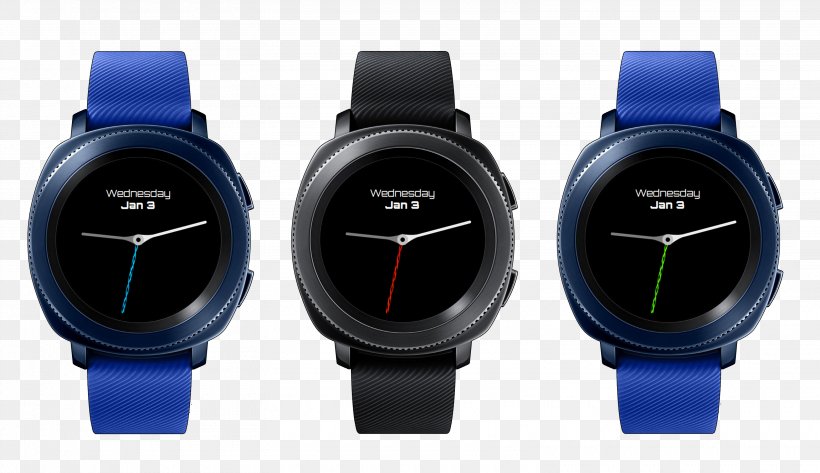 Samsung Galaxy Gear Samsung Gear S3 Samsung Gear Sport, PNG, 3120x1800px, Samsung Galaxy Gear, Activity Tracker, Brand, Electric Blue, Samsung Download Free