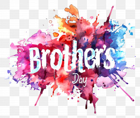 Brotherâ€™s Day - Colorful Brothers Day Celebration PNG