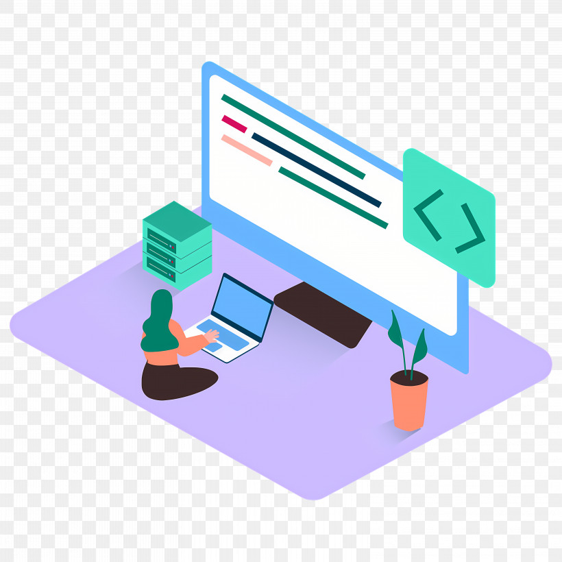 Coding - Person Coding On Computer PNG