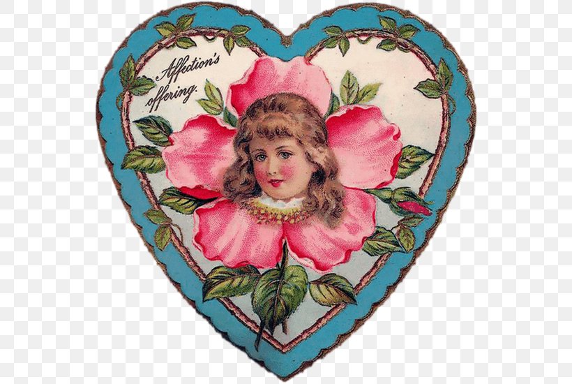 Frances Brundage Paper Decoupage Heart Valentine's Day, PNG, 550x550px, Frances Brundage, Child, Decoupage, Ephemera, Flower Download Free