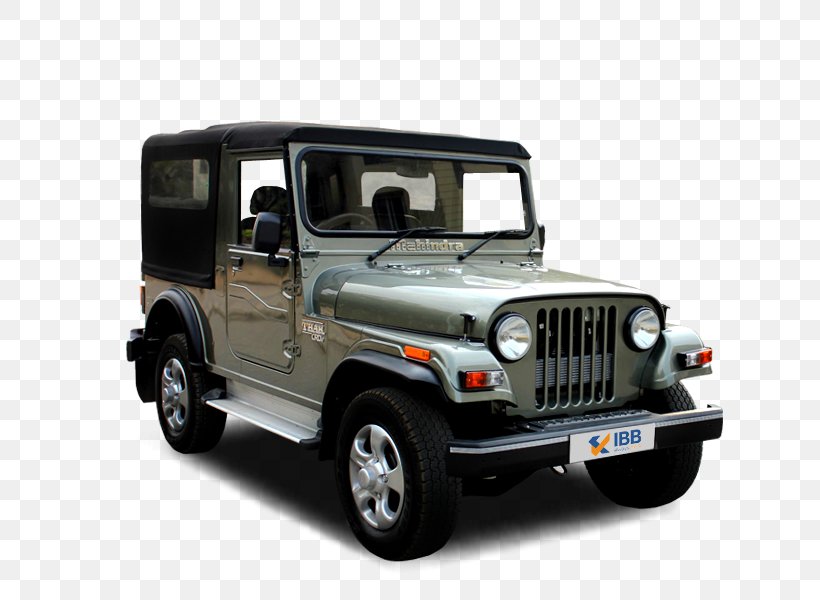 Jeep Wrangler Car Mahindra Thar CRDe Jeep CJ, PNG, 800x600px, Jeep Wrangler, Automotive Exterior, Brand, Bumper, Car Download Free