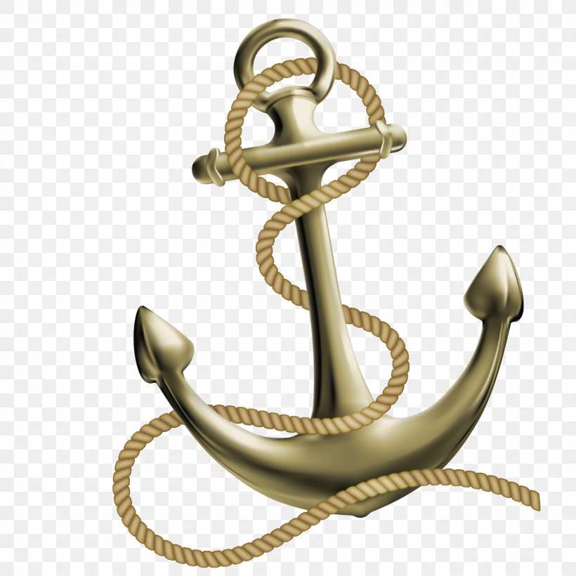 Anchor Watercraft Euclidean Vector, PNG, 1667x1667px, Anchor, Brass, Drawing, Material, Metal Download Free