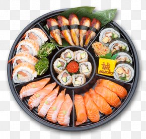 Sushi Va Sashimi - California Roll Sashimi Gimbap Sushi Platter PNG