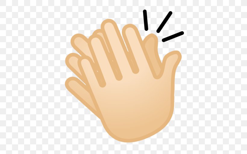 Clapping Hand Emoji Fitzpatrick Scale Thumb, PNG, 512x512px, Clapping, Applause, Emoji, Emojipedia, Emoticon Download Free