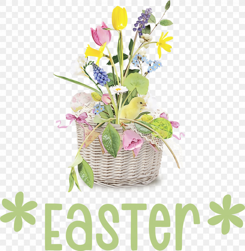 Floral Design, PNG, 2934x3000px, Happy Easter, Artificial Flower, Cut Flowers, Floral Design, Flower Download Free