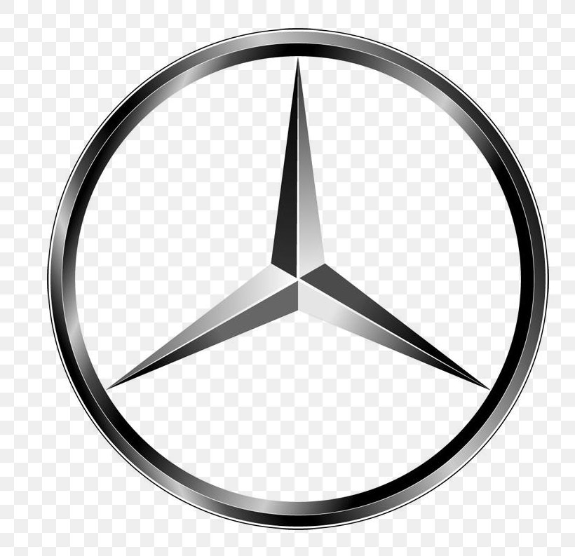 Mercedes-Benz Sprinter Car Mercedes-Benz S-Class Mercedes-Benz A-Class, PNG, 806x793px, Mercedes Benz, Black And White, Car, Idler Arm, Logo Download Free