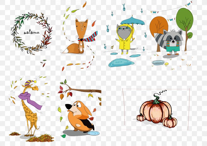 Animal Illustration, PNG, 1200x848px, Animal, Art, Autumn, Cartoon, Designer Download Free