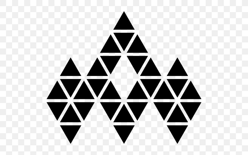 Triangle Shape Download, PNG, 512x512px, Triangle, Area, Black, Black And White, Equilateral Triangle Download Free