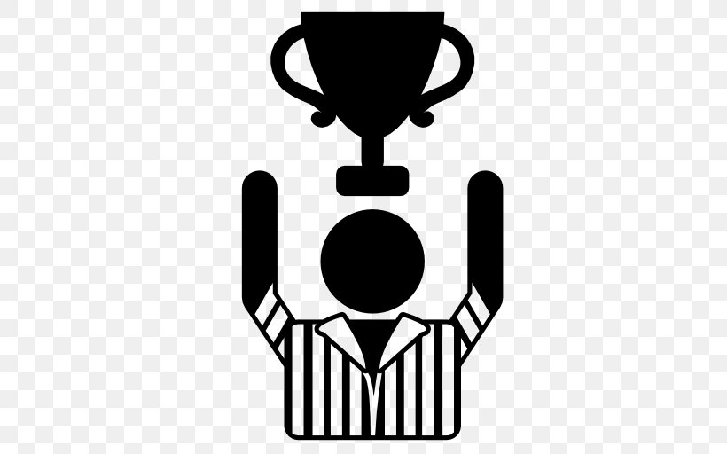Trophy Symbol Award Clip Art, PNG, 512x512px, Trophy, Award, Black, Black And White, Brand Download Free