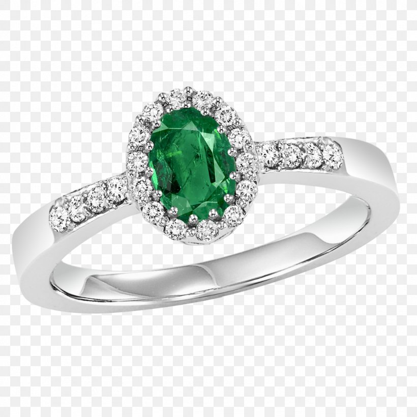 Emerald Ring Jewellery Gemstone Diamond, PNG, 1024x1024px, Emerald, Body Jewelry, Brand, Brilliant, Diamond Download Free