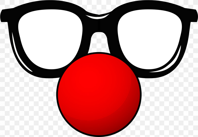 Glasses, PNG, 2355x1633px, Eyewear, Glasses, Line, Personal Protective Equipment, Red Download Free