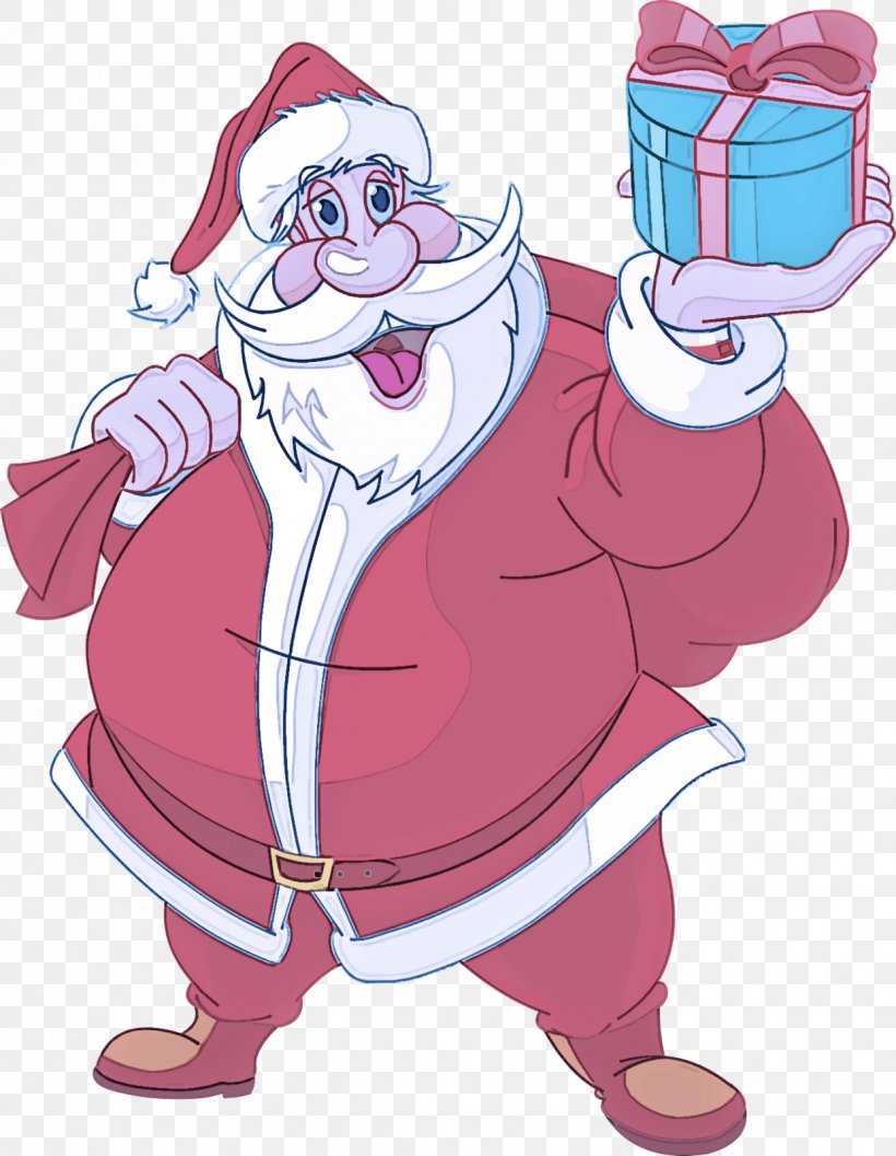 Santa Claus, PNG, 1241x1600px, Cartoon, Fictional Character, Santa Claus Download Free